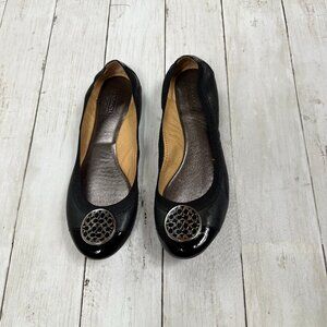 Coach Black Deanna Ballet Flats